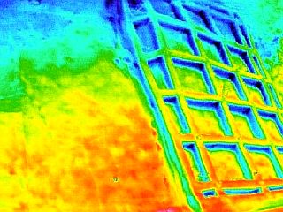 【図】赤外線カメラによる画像診断結果