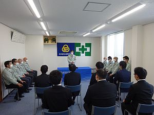 令和3年度入社式