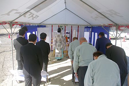 インフラ技術センター 地鎮祭2