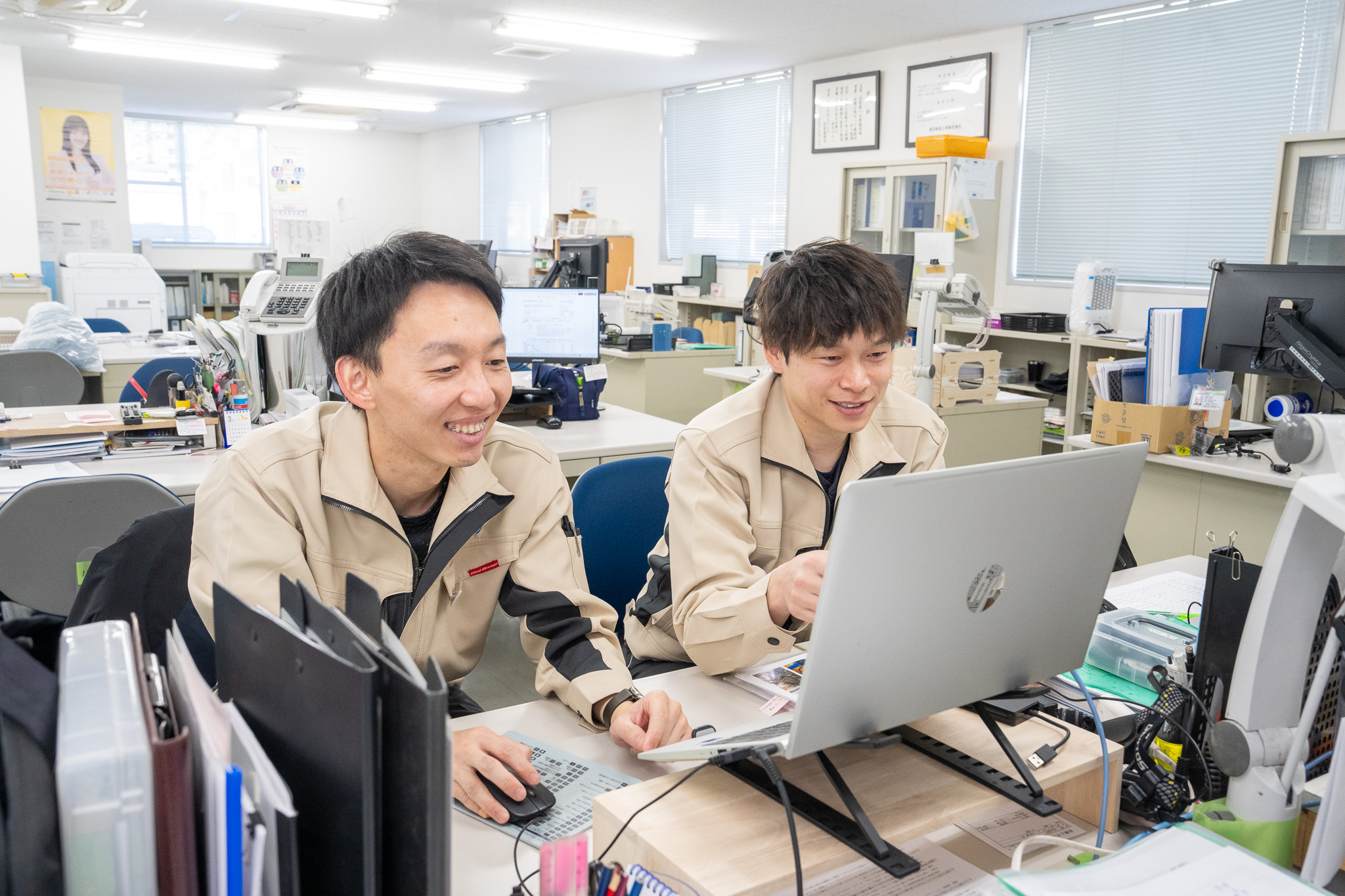 穏やかな社風